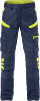 Fristads Broek 2555 Marineblauw/hi-vis geel