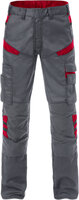 Fristads Broek 2555 Grijs/rood