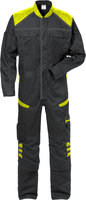 Fristads Overall 8555 Zwart/hi-vis geel 
