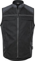 Fristads Bodywarmer 5555 Zwart/grijs 