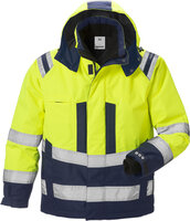 Fristads High vis airtech&reg; winterjack klasse 3 4035 Hi-vis geel/marineblauw