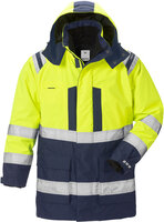 Fristads High vis airtech&reg; 3-in-1 parka klasse 3 4036 Hi-vis geel/marineblauw