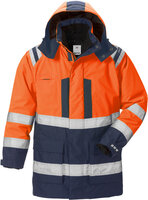 Fristads High vis airtech&reg; 3-in-1 parka klasse 3 4036 Hi-vis oranje/marineblauw