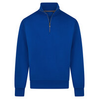 B2B Zipneck Band Sweater Mason Royal Blue
