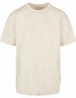 Build Your Brand Heavy Oversize Tee Sand 