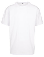 Build Your Brand Heavy Oversize Tee White