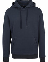 Build Your Brand Heavy Hoody Navy