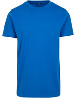 Build Your Brand T-Shirt Round Neck Cobalt Blue