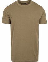 Build Your Brand T-Shirt Round Neck Olive