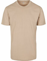 Build Your Brand T-Shirt Round Neck Sand 