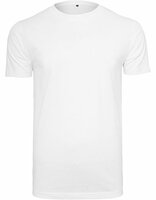 Build Your Brand T-Shirt Round Neck White