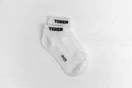 Yeren bamboesokken 5-pack Wit