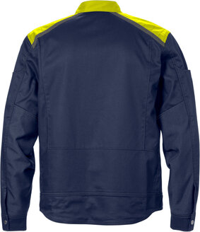 Fristads Jack 4555 Marineblauw/hi-vis geel 