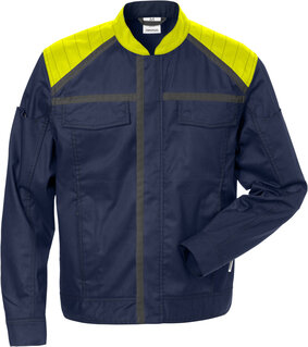 Fristads Jack 4555 Marineblauw/hi-vis geel 