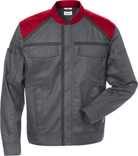 Fristads Jack 4555 Grijs/rood 