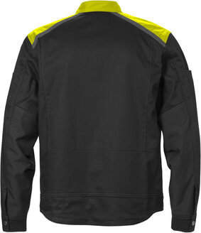 Fristads Jack 4555 Zwart/hi-vis geel 