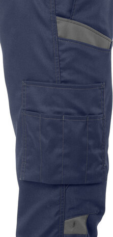 Fristads Broek 2555 Marineblauw/grijs