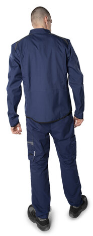 Fristads Broek 2555 Marineblauw/grijs