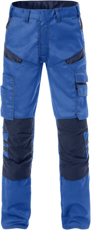 Fristads Broek 2555 Koningsblauw/marineblauw