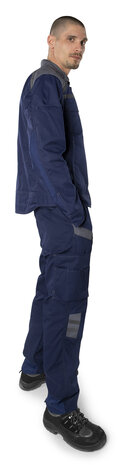 Fristads Broek 2552 Marineblauw/grijs