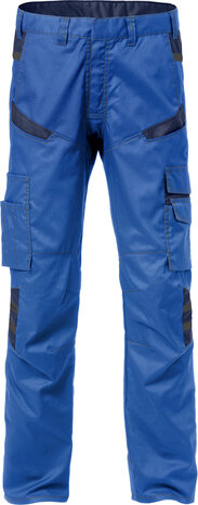 Fristads Broek 2552 Koningsblauw/marineblauw