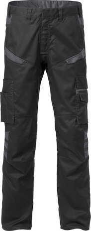 Fristads Broek 2552 Zwart/grijs