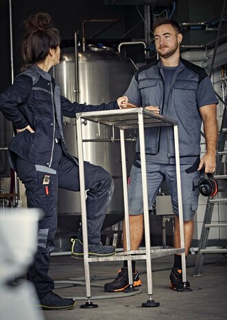 Fristads Korte broek 2562 Marineblauw/grijs