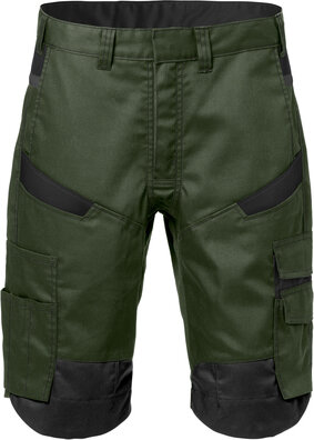 Fristads Korte broek 2562 Legergroen/zwart