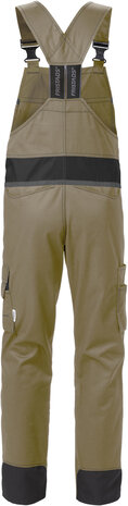 Fristads Amerikaanse overall 1555 Khaki/zwart
