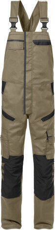 Fristads Amerikaanse overall 1555 Khaki/zwart