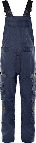 Fristads Amerikaanse overall 1556 Marineblauw/grijs