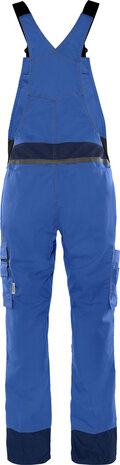 Fristads Amerikaanse overall 1556 Koningsblauw/marineblauw