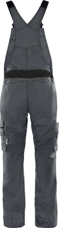 Fristads Amerikaanse overall 1556 Grijs/zwart