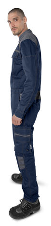 Fristads Overall 8555 Marineblauw/grijs 