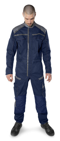 Fristads Overall 8555 Marineblauw/grijs 