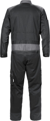 Fristads Overall 8555 Zwart/grijs