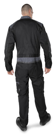 Fristads Overall 8555 Zwart/grijs