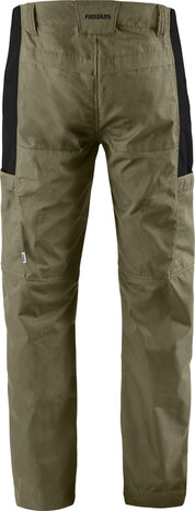 Fristads Servicebroek stretch 2540 Khaki/zwart