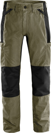 Fristads Servicebroek stretch 2540 Khaki/zwart