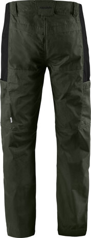 Fristads Servicebroek stretch 2540 Legergroen/zwart
