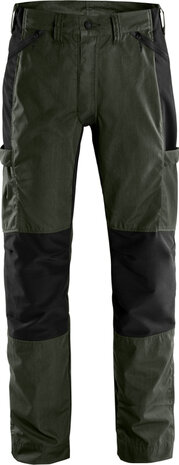 Fristads Servicebroek stretch 2540 Legergroen/zwart