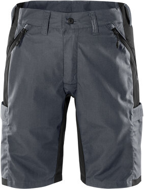 Fristads Service korte broek stretch 2543 Grijs/zwart