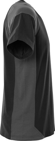 Fristads Heavy T-shirt 7046 Zwart/grijs 