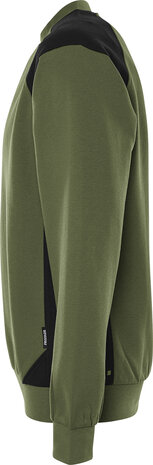 Fristads Sweater 7148 Legergroen/zwart 