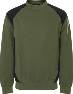 Fristads Sweater 7148 Legergroen/zwart 