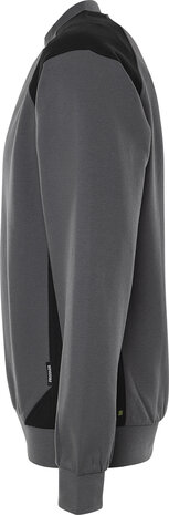 Fristads Sweater 7148 Grijs/zwart