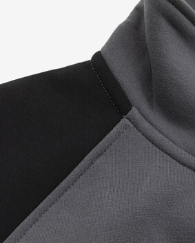 Fristads Sweater met korte rits 7048 Grijs/zwart 