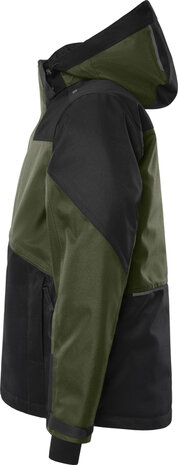 Fristads Airtech winterjack 4058 Legergroen/zwart 