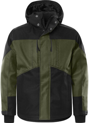 Fristads Airtech winterjack 4058 Legergroen/zwart 