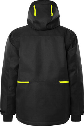 Fristads Airtech winterjack 4058 Zwart/hi-vis geel  